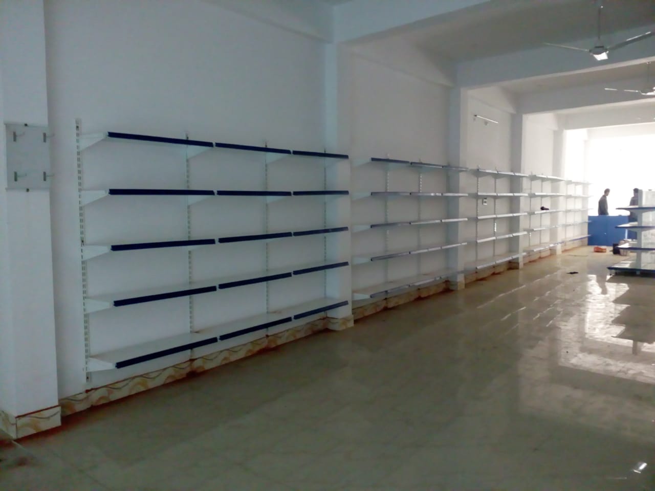 Wall Mount Display Rack